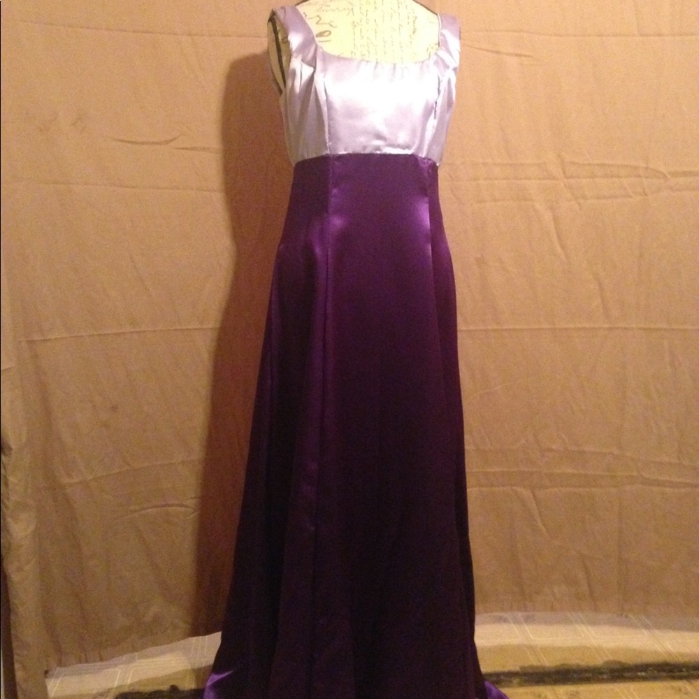 Bridesmaid dress. Lilac and  purple.